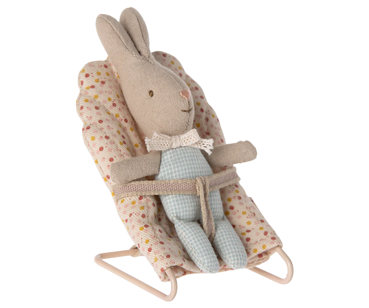 Rabbit, My - Light blue check