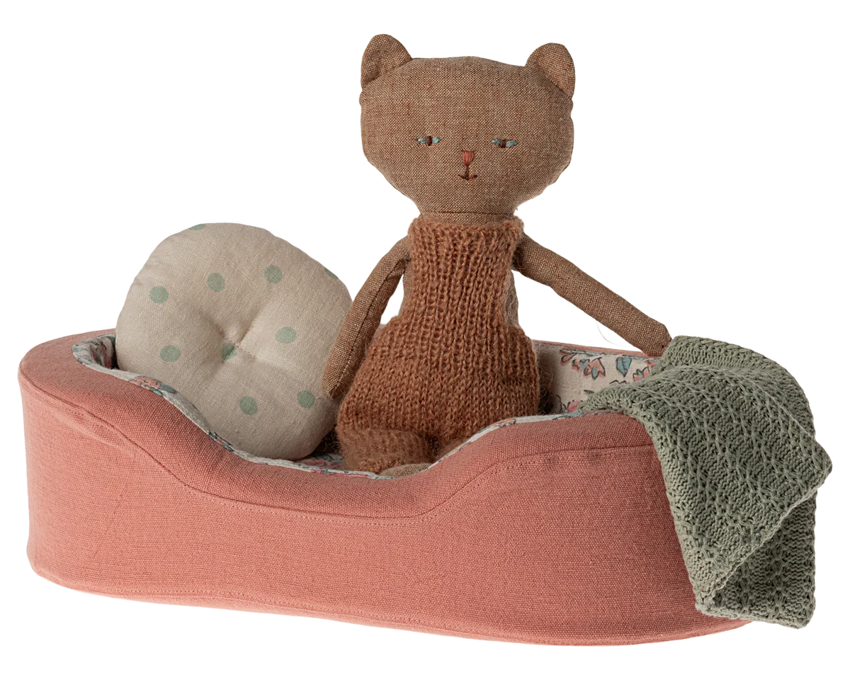 Cosy basket, Small - Coral