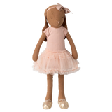 Bunny, Size 3 - Chocolate brown - Ballet suit and skirt rose