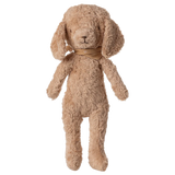 Poodle dog, Vintage plush - Dusty powder