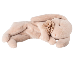Maileg Sleeping Bunny Plush, Small - Powder | Maileg UK