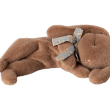 Maileg Sleeping bunny plush, Small - Soft brown | Maileg UK