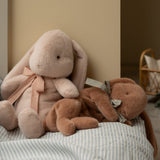Maileg Sleeping bunny plush, Small - Soft brown | Maileg UK