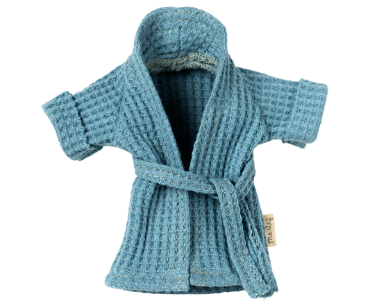 Bathrobe, Dad mouse - Dusty blue