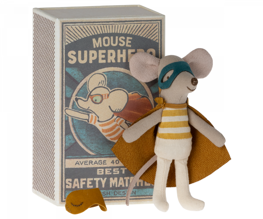 Maileg Super Hero Mouse | Collectable Heirloom Toys