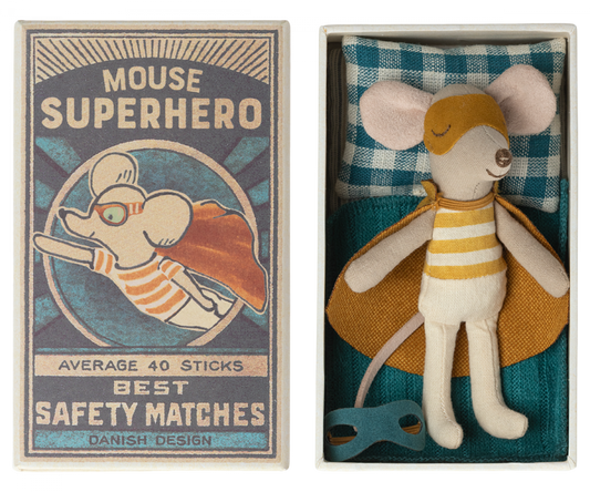 Maileg Super Hero Mouse | Collectable Heirloom Toys