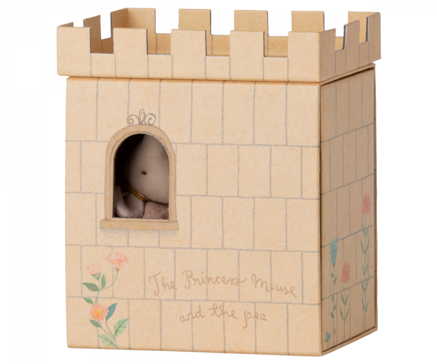 Maileg Princess and the Pea in her castle bed | Collectable Heirloom Toy