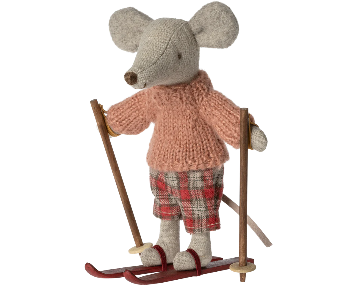 Maileg Winter mouse with ski set, Big sister Mouse | Maileg UK