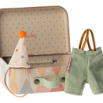 Maileg Clown clothes in suitcase, Little brother mouse | Maileg UK