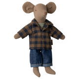 Dad mouse - Light brown