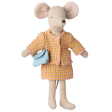 Suit and hand bag for mum mouse | maileg mouse clothes | maileg uk
