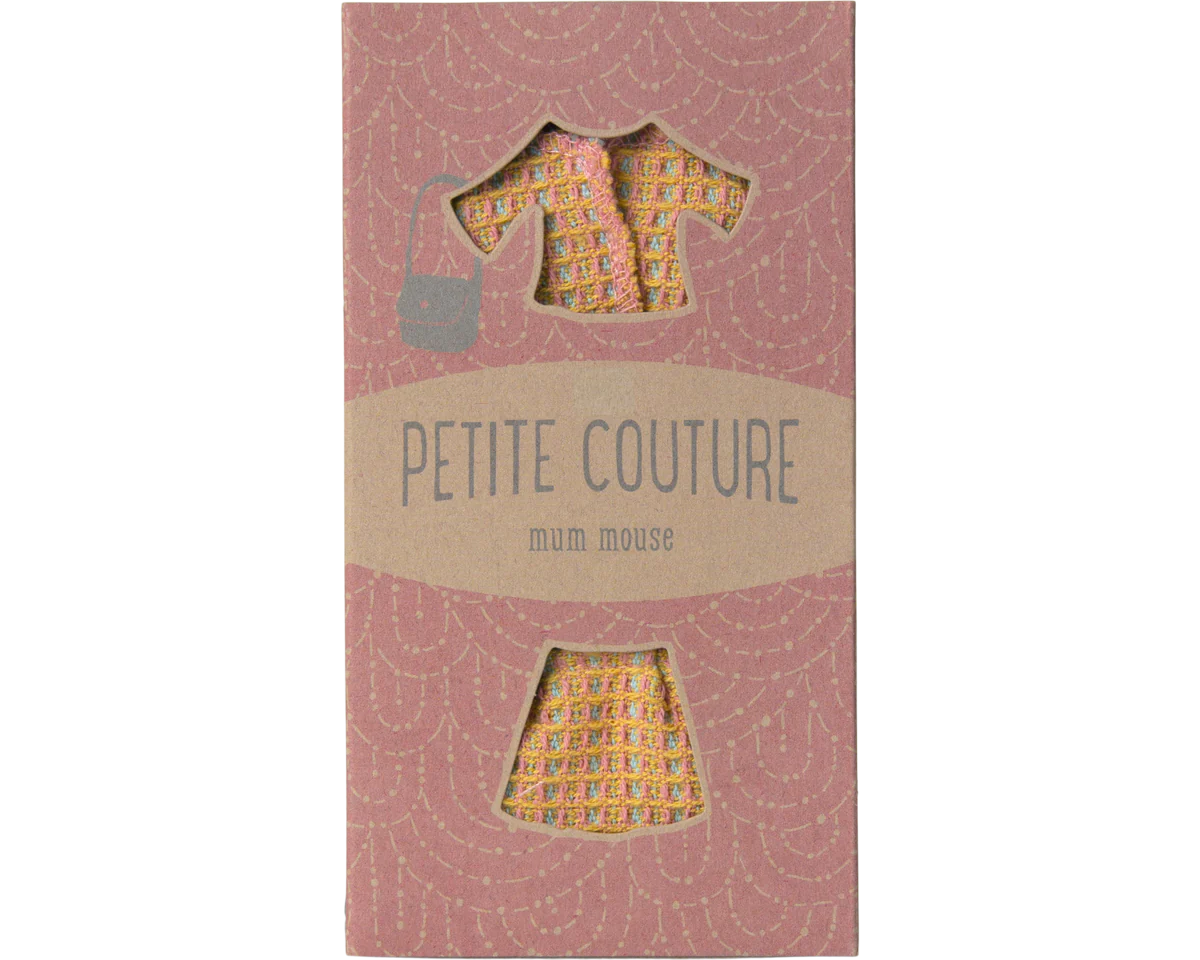 Suit and hand bag for mum mouse | maileg mouse clothes | maileg uk
