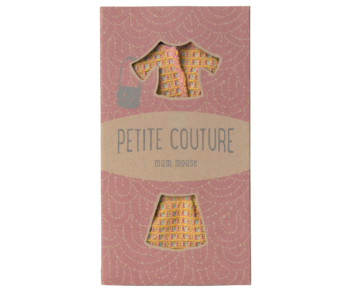 Suit and hand bag for mum mouse | maileg mouse clothes | maileg uk