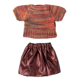 Skirt and knitted blouse, Mum mouse