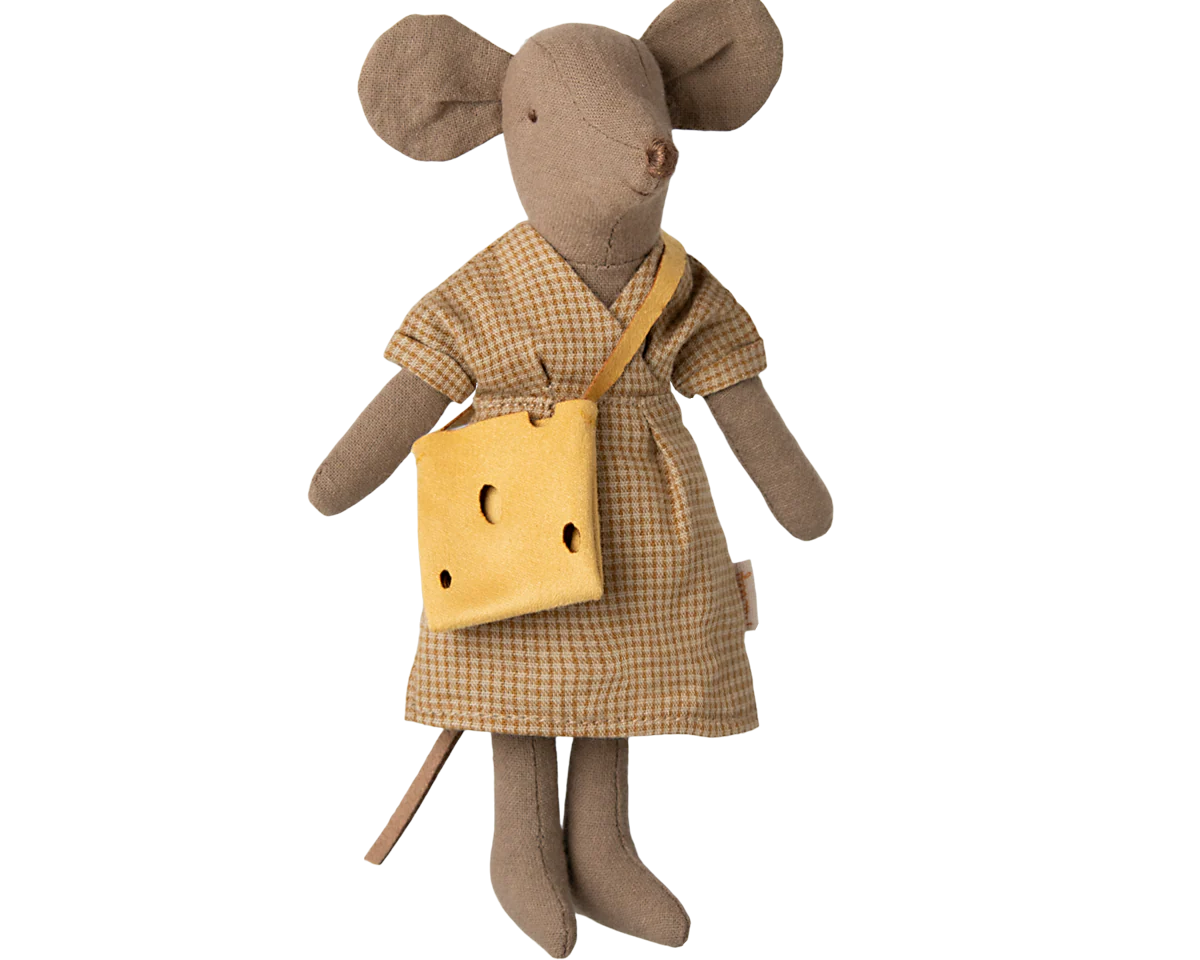Dress and bag, Mum mouse