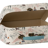 Suitcases with fabric, 2 pcs. Set