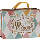 Small suitcase, Harlequin