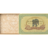 Metal box w. sliding lid, Jumbo coins