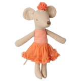 Ballerina mouse, Big sister - Dusty coral