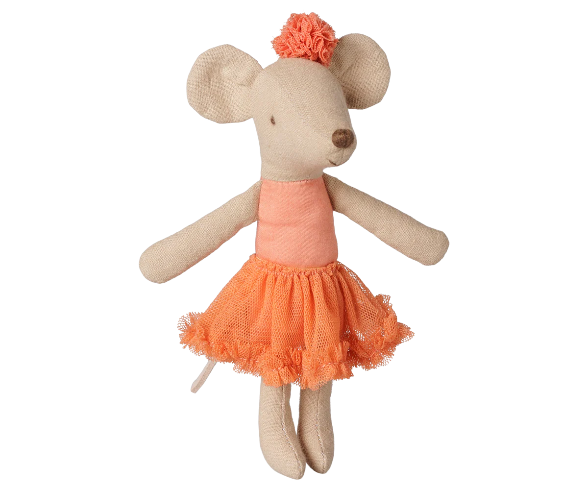 Ballerina mouse, Big sister - Dusty coral