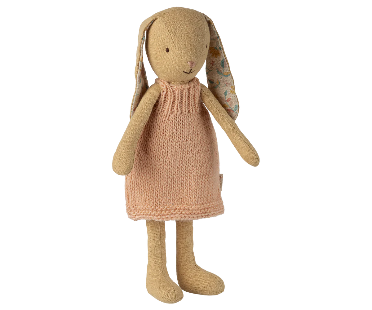 Bunny, Size 1 - Cream yellow - Knitted dress