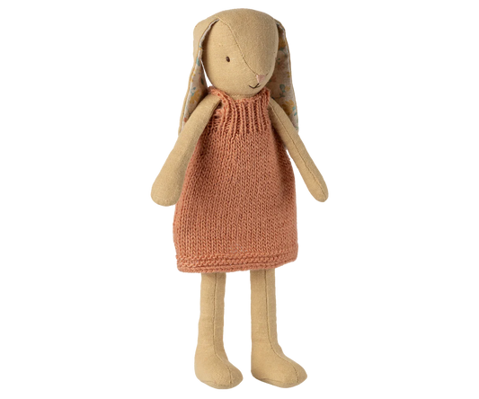 Bunny, Size 2 - Cream yellow - Knitted dress