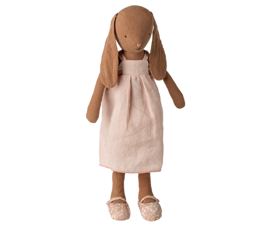 Bunny, Size 3 - Chocolate brown - Dress and shoes