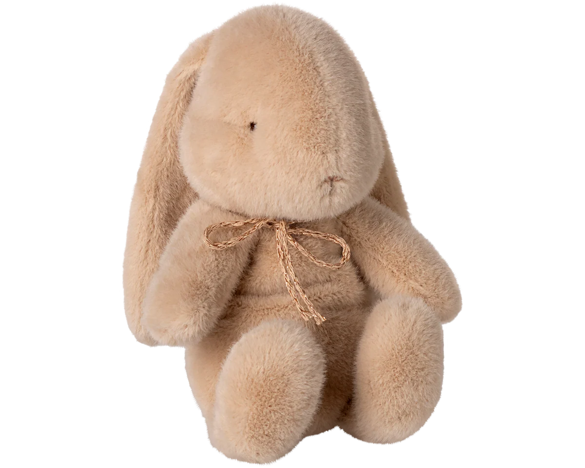 Plush bunny toy with a bow on a white background | Maileg UK