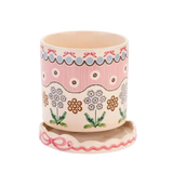 Cath Kidston Spitalfields Silk Plant pot with Tray