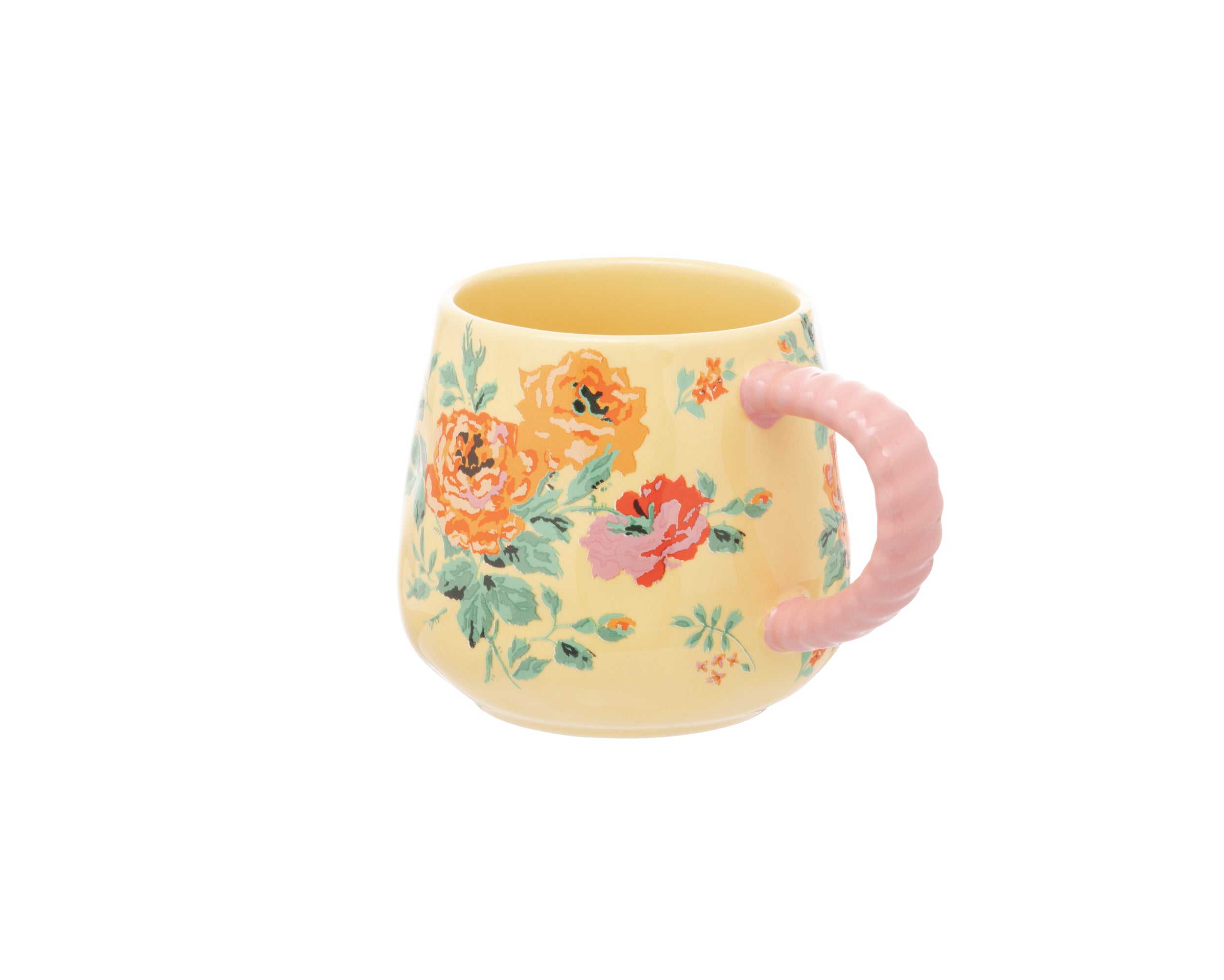 Cath Kidston Archive Rose Twisted Handle Billie Mug