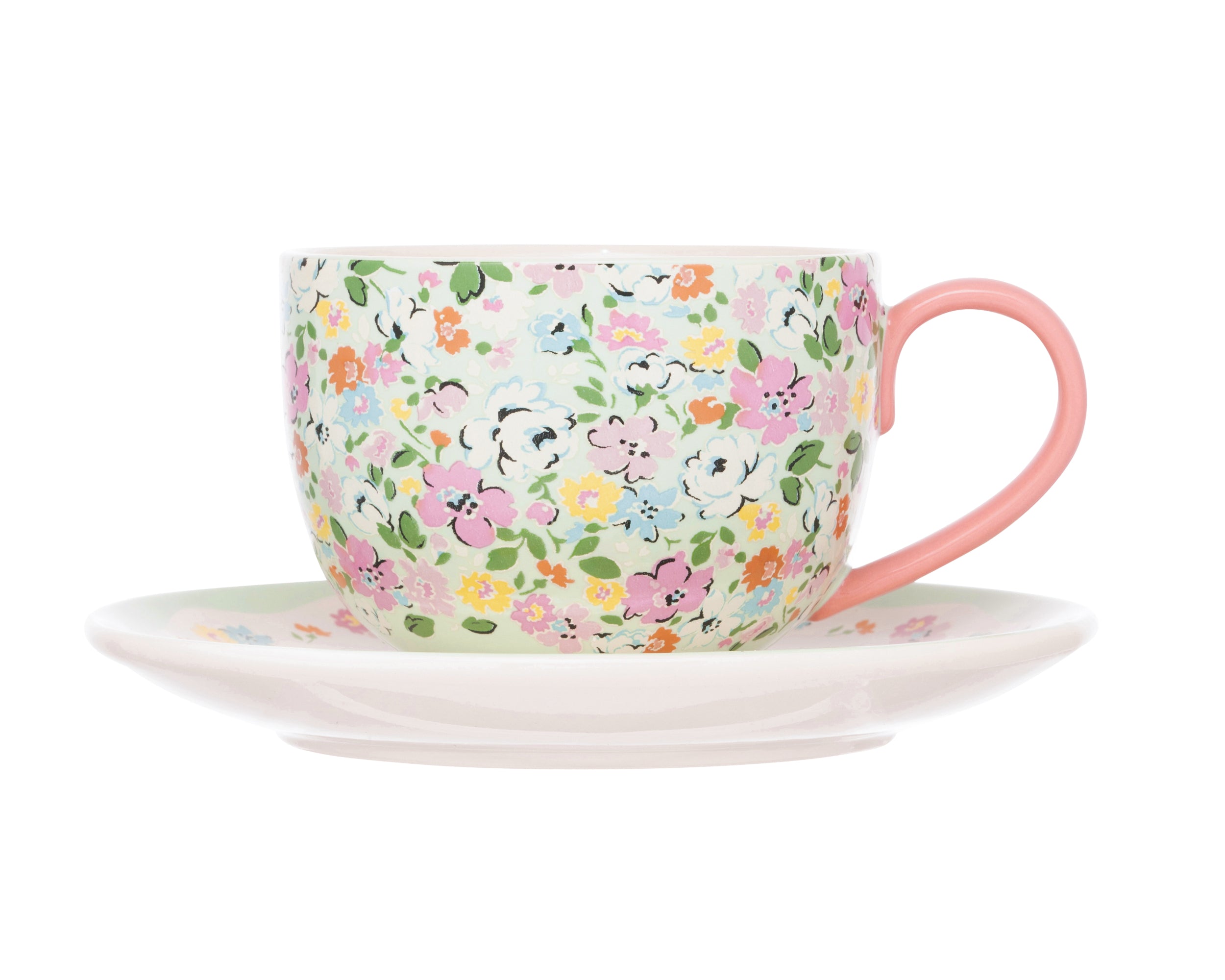 Cath Kidston Feels Like Home Teacup and Saucer