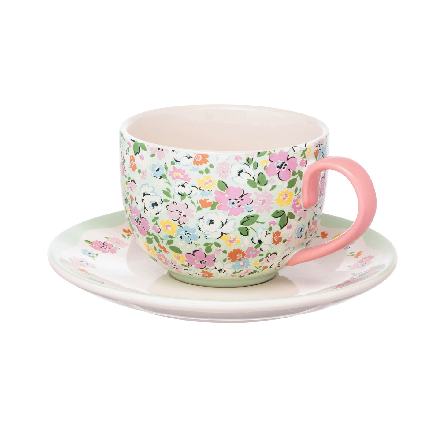 Cath Kidston Feels Like Home Teacup and Saucer