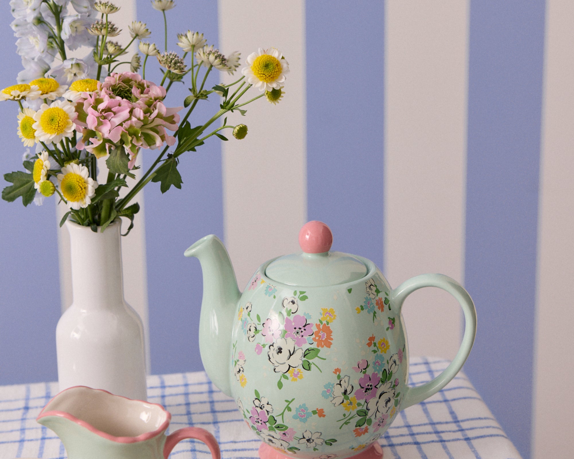 Cath Kidston Feels Like Home Tea Pot
