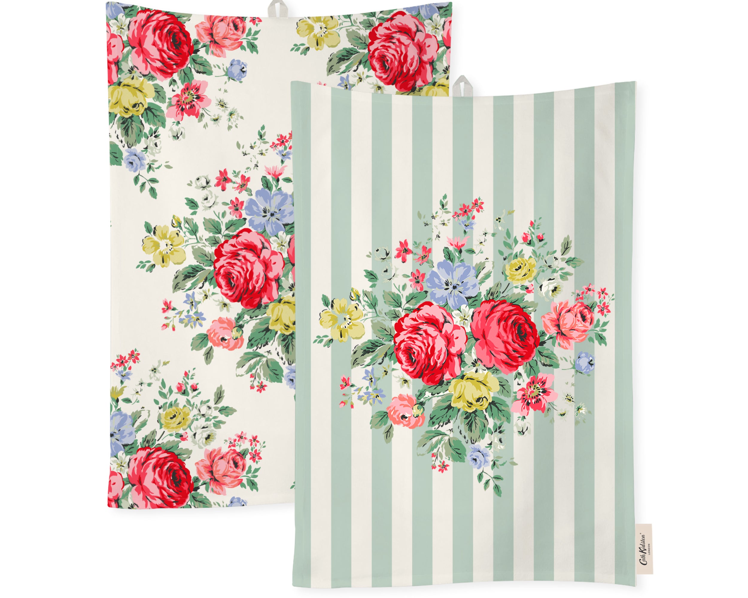 Cath Kidston Floral Tea Towels | Floral Kitsch