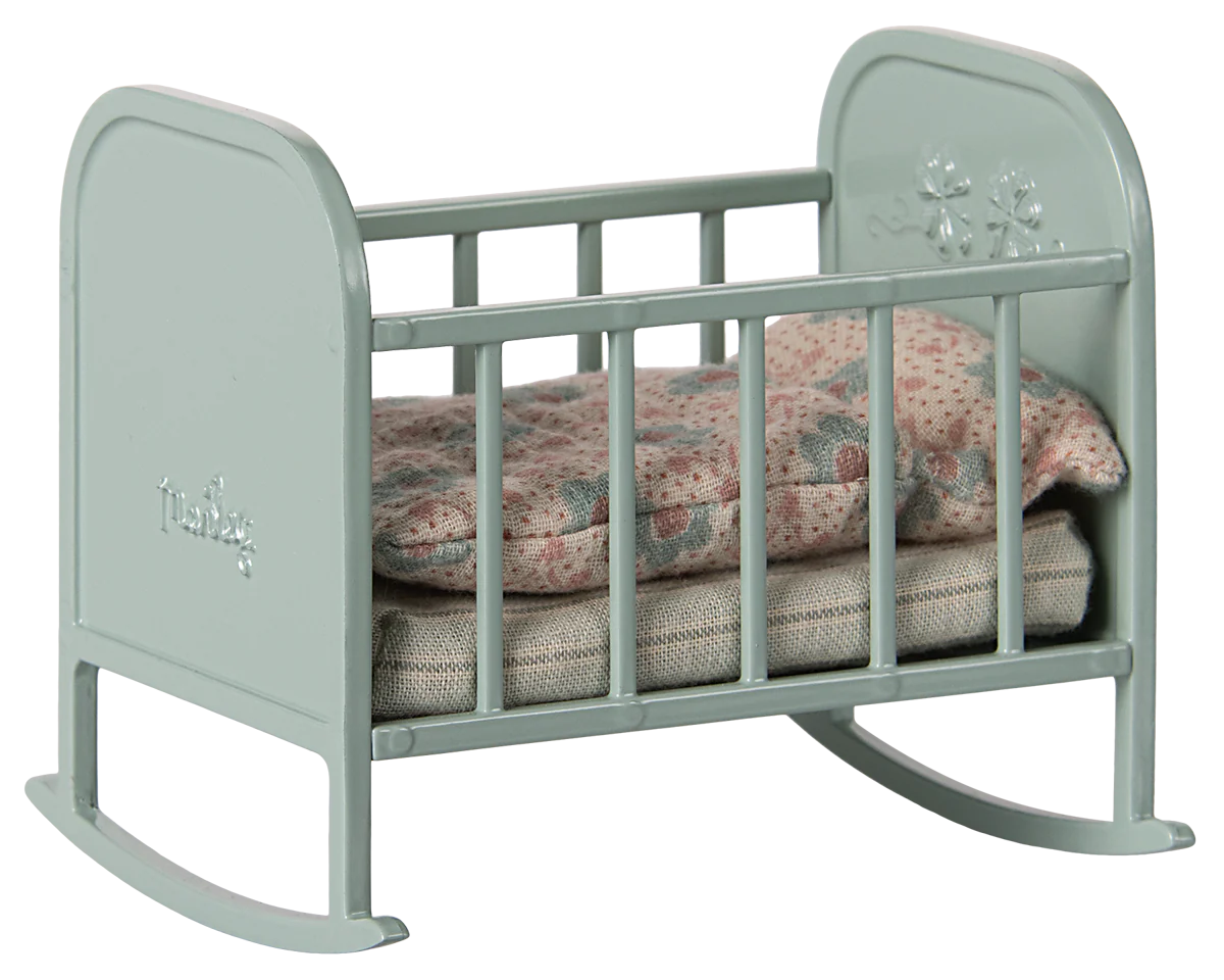 Cradle, My - Blue Mint | Dollhouse Furniture