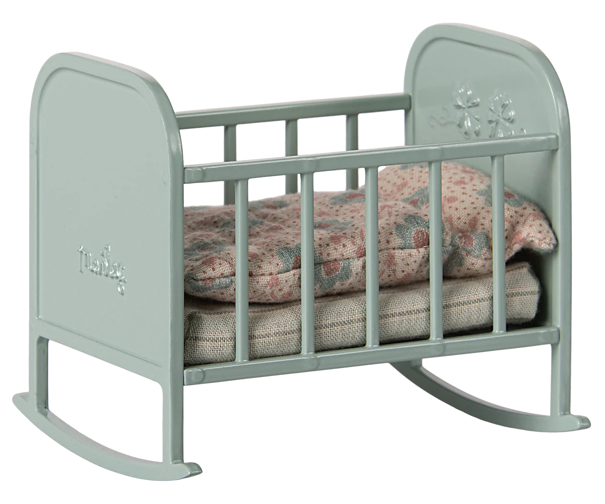 Cradle, My - Blue Mint | Dollhouse Furniture