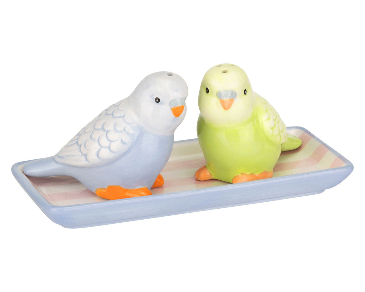 Cath Kidston Budgie Salt & Pepper Shaker Set