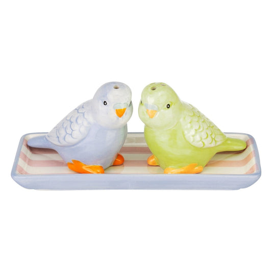 Cath Kidston Budgie Salt & Pepper Shaker Set