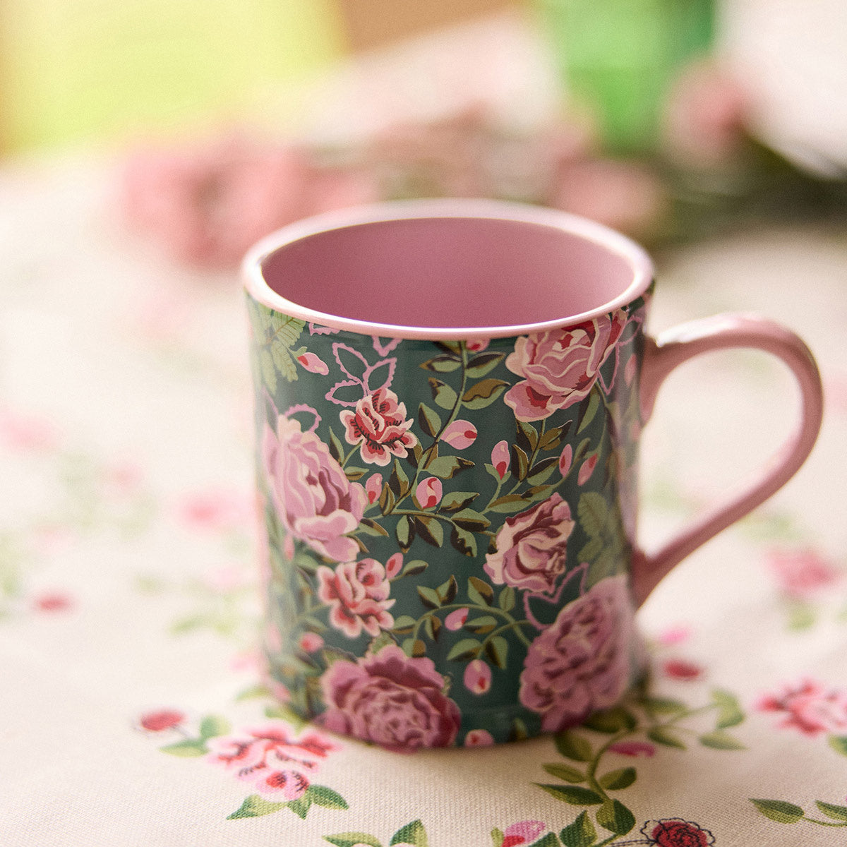 Cath Kidston Dolly Rose Navy Mollie Mug