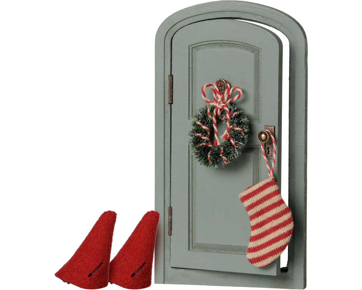 Christmas door set, Mouse