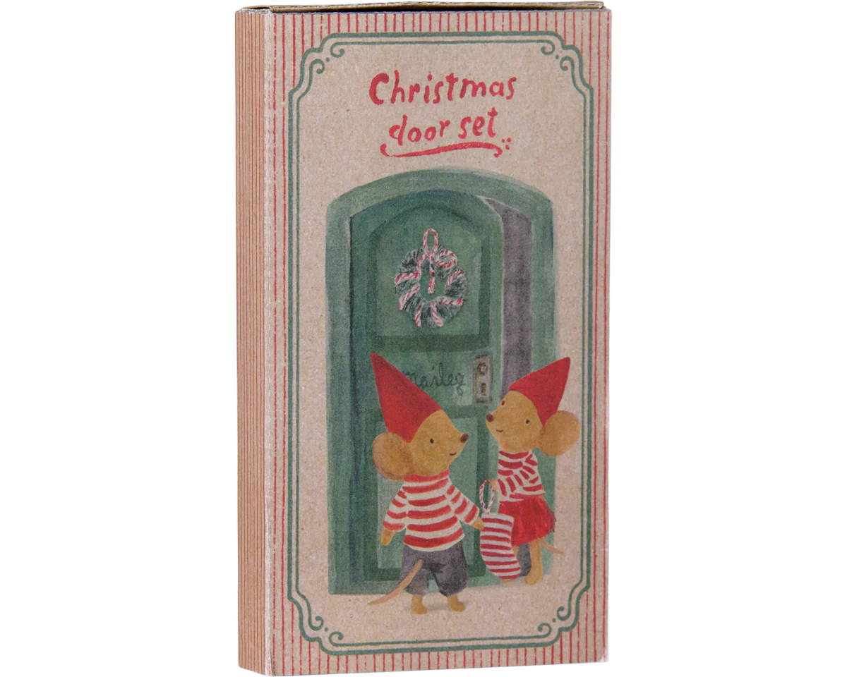 Christmas door set, Mouse