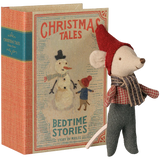 Christmas mouse, Baby in book
