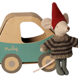 Christmas mouse, Little brother in car box