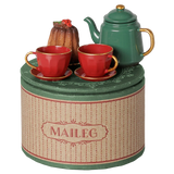 Christmas tea party, Mouse - Red/Green