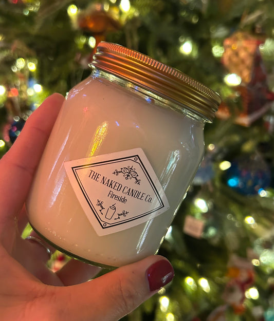 Fireside Scented Jar Candle