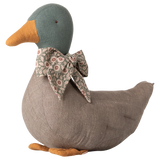 Duck with bow - Grey
