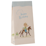 Goodie bag - Happy birthday - Cowboy, 12 pcs.
