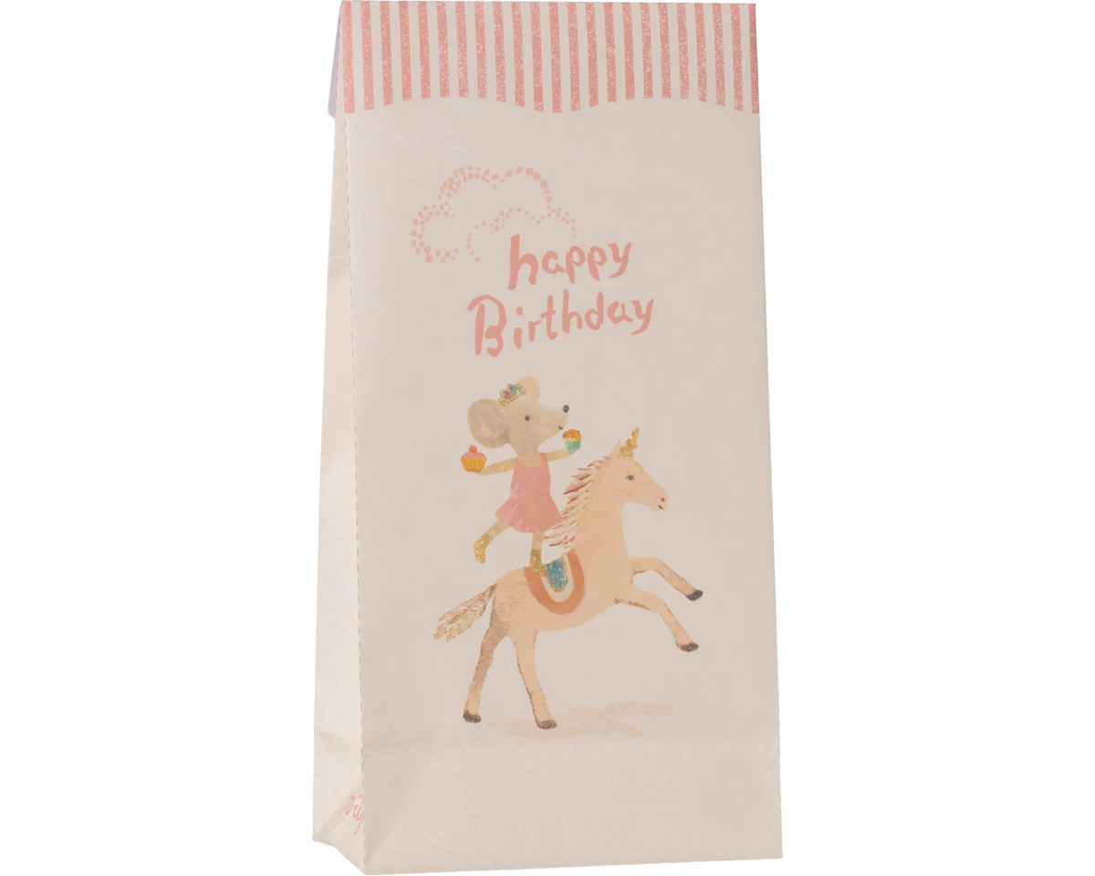 Goodie bag - Happy birthday - Unicorn, 12 pcs.