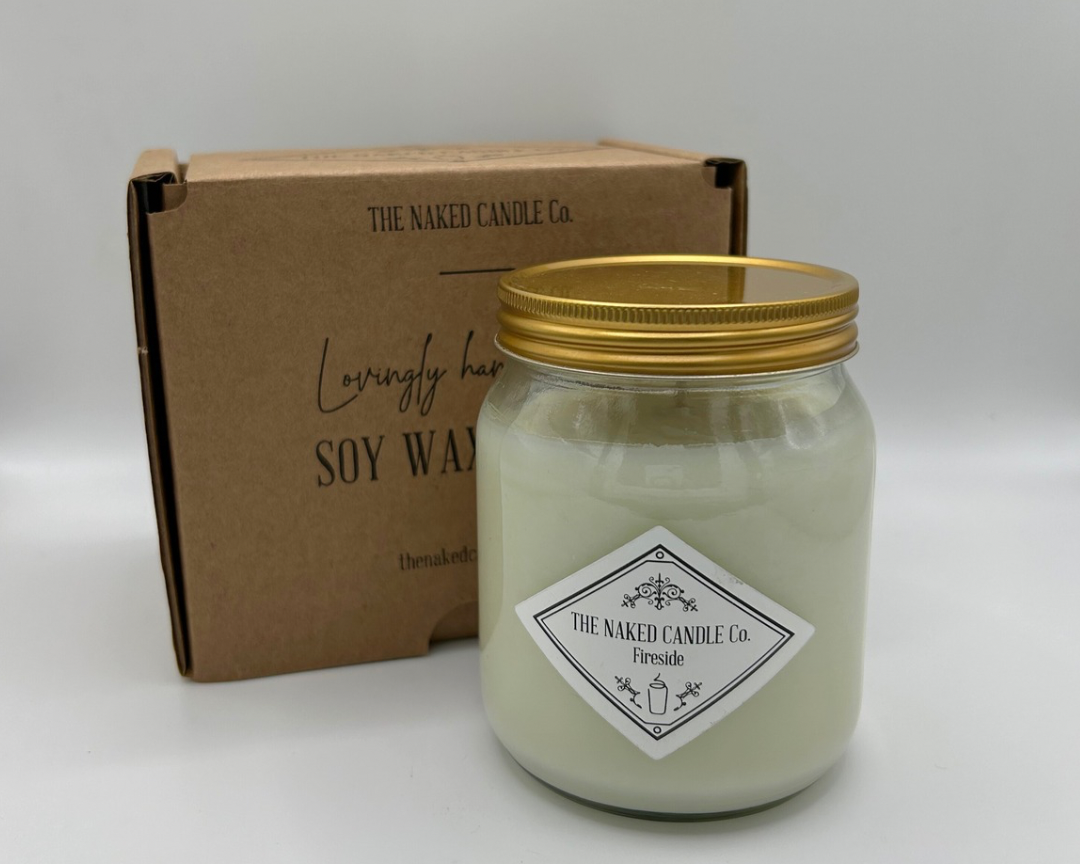 Fireside Scented Jar Candle