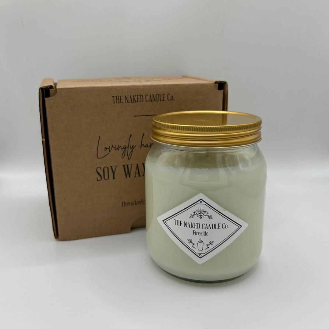 Fireside Scented Jar Candle